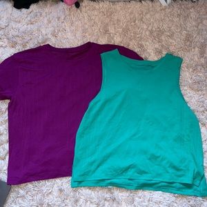 Two lululemon tops